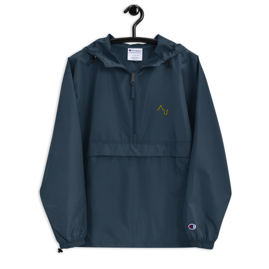 Embroidered Augmented x Champion Packable Jacket