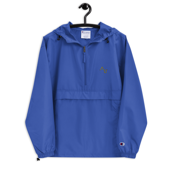 Embroidered Augmented x Champion Packable Jacket