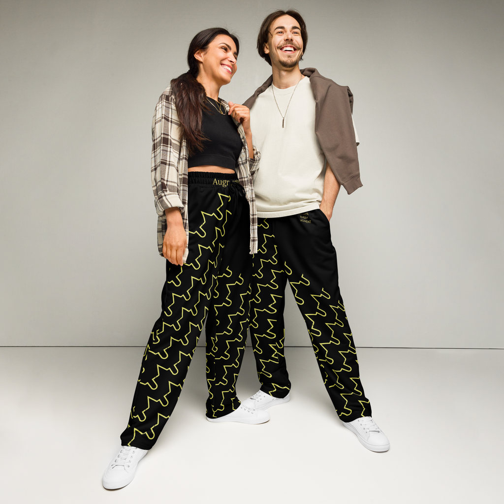 Eco-Friendly Elevated Wide-Legged Sweatpants