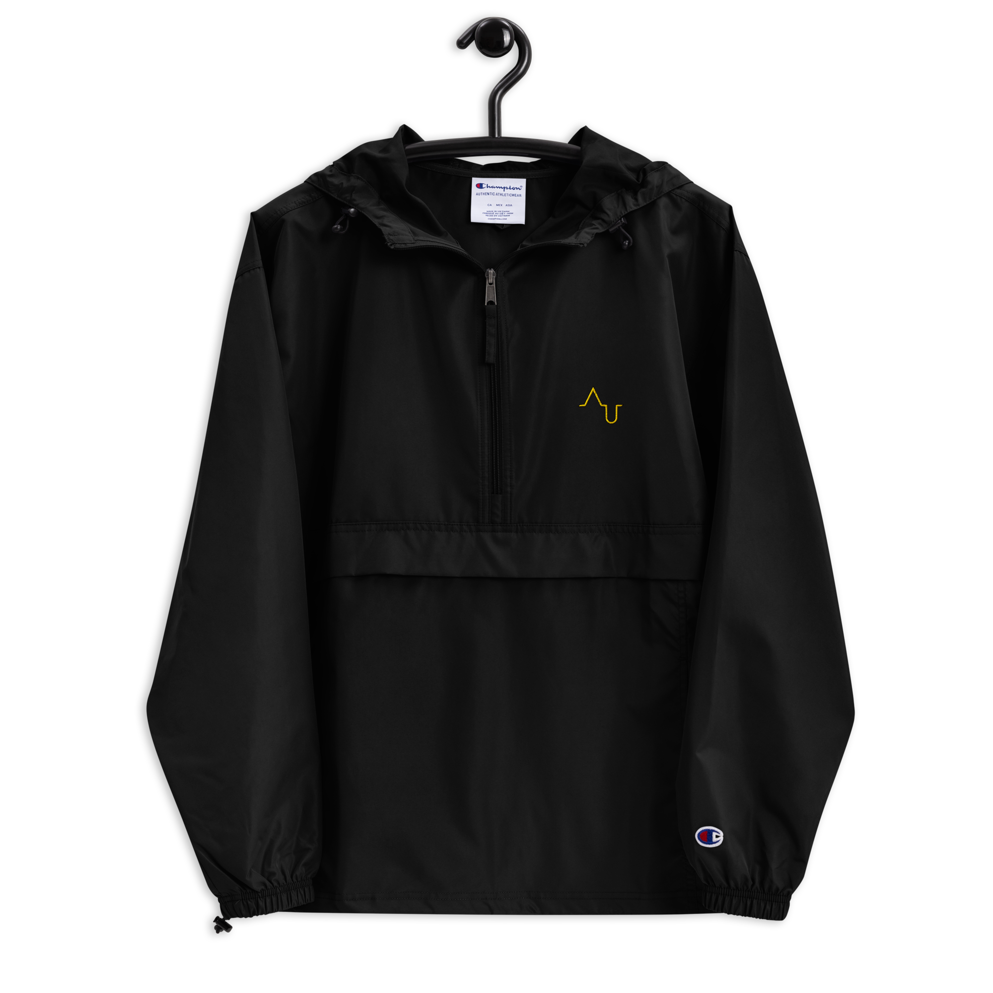 Embroidered Augmented x Champion Packable Jacket