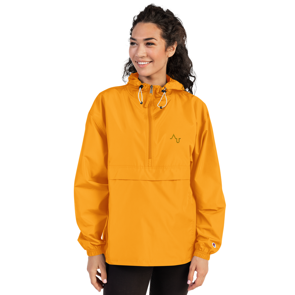 Embroidered Augmented x Champion Packable Jacket