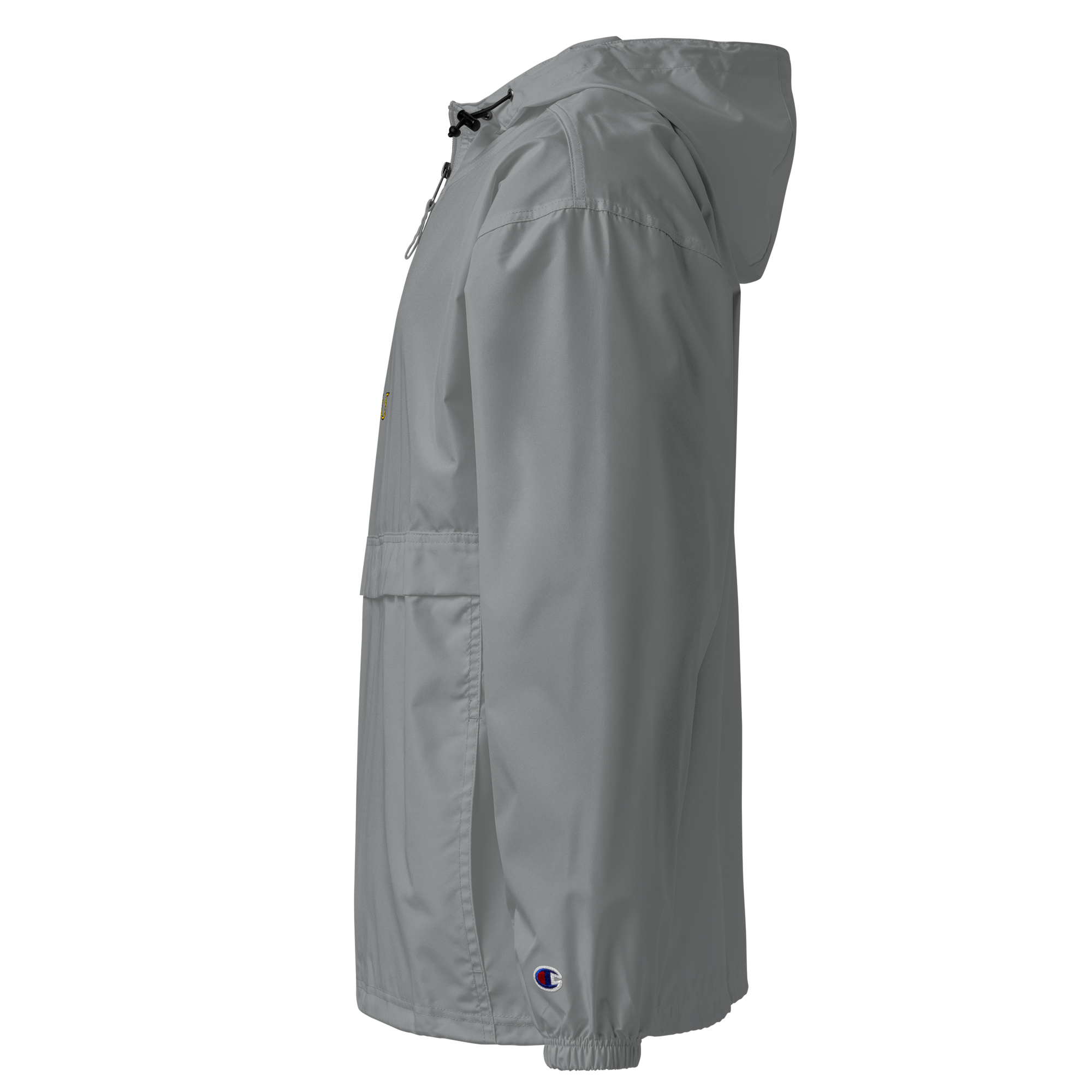 Embroidered Augmented x Champion Packable Jacket