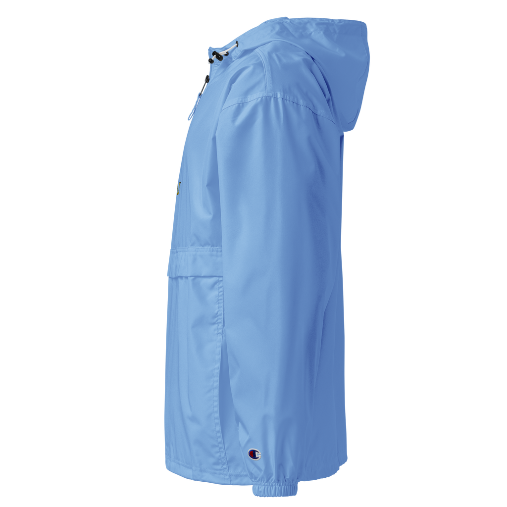 Embroidered Augmented x Champion Packable Jacket