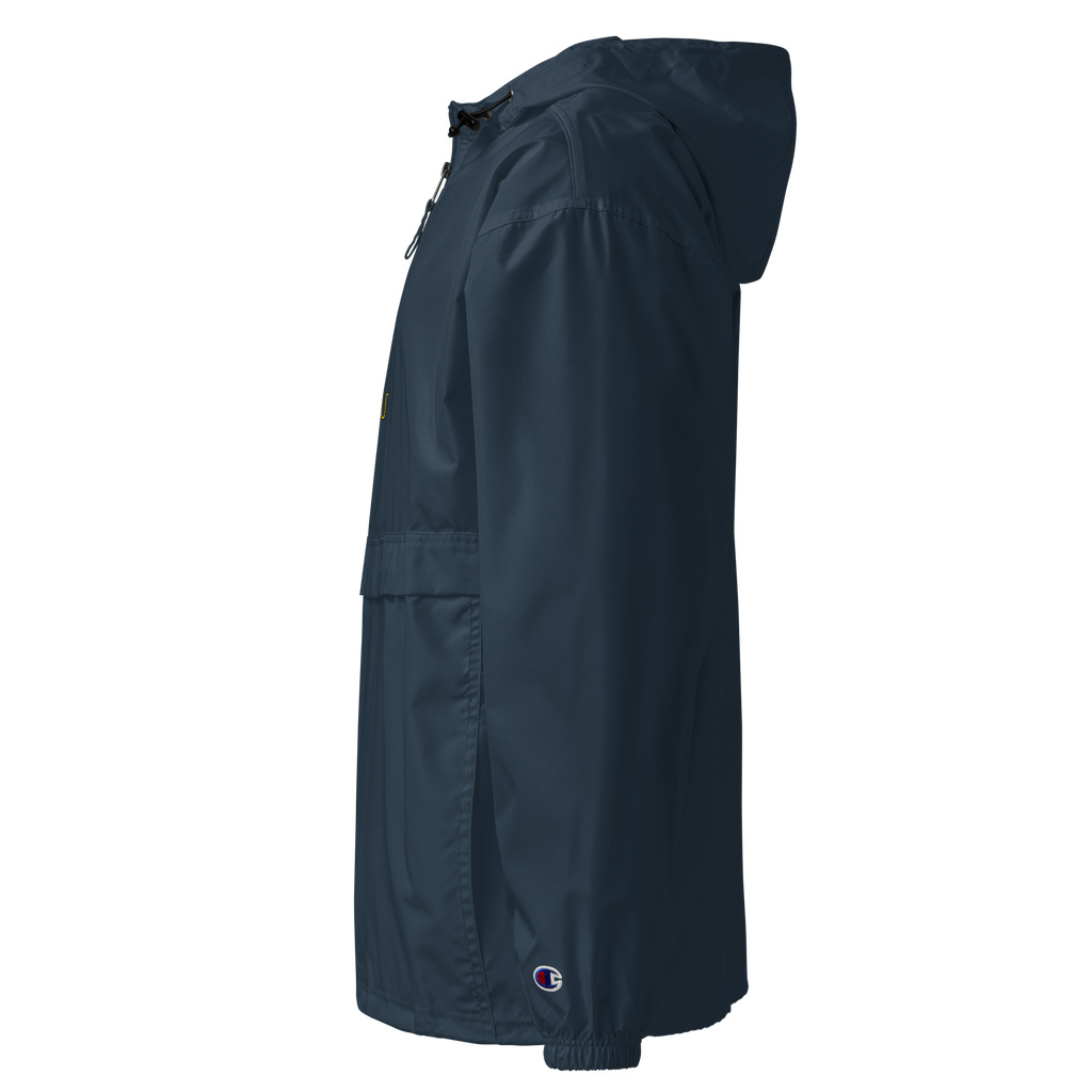 Embroidered Augmented x Champion Packable Jacket