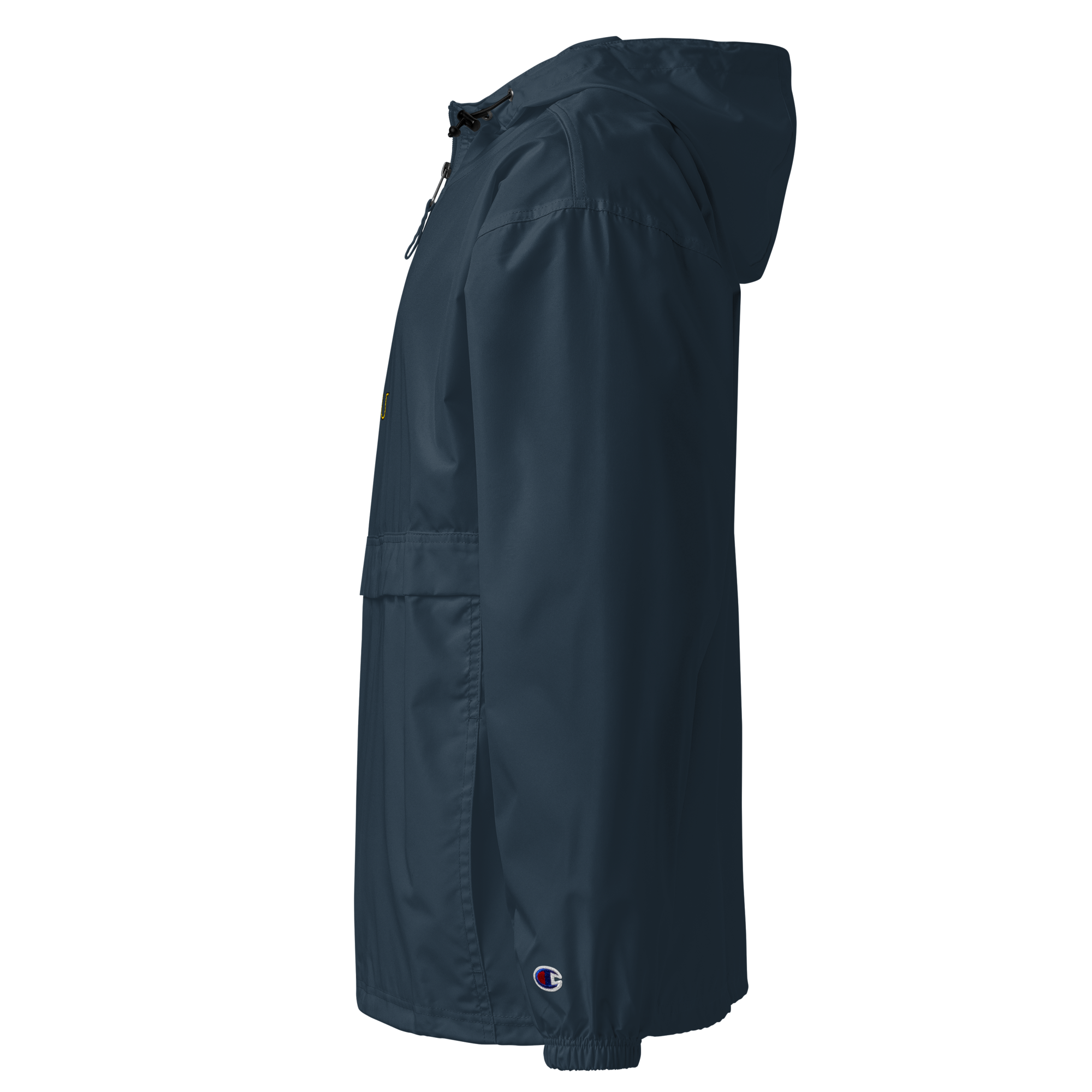 Embroidered Augmented x Champion Packable Jacket