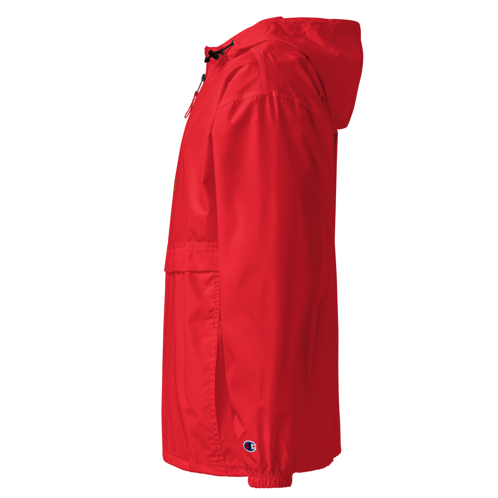 Embroidered Augmented x Champion Packable Jacket