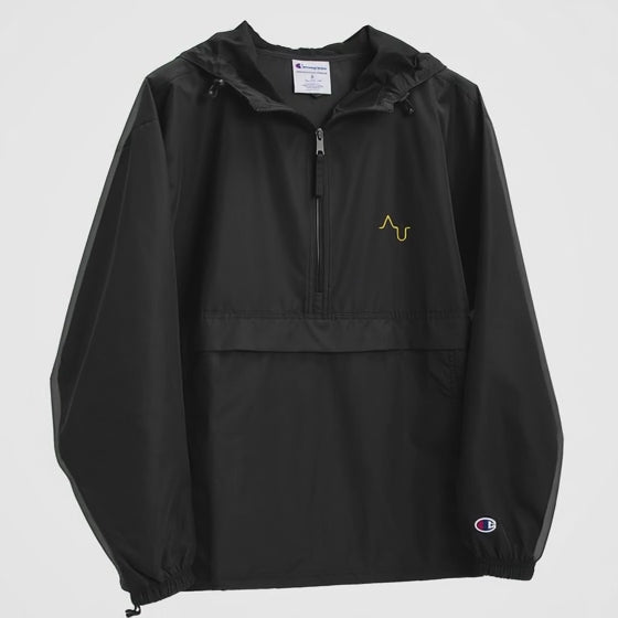 Embroidered Augmented x Champion Packable Jacket